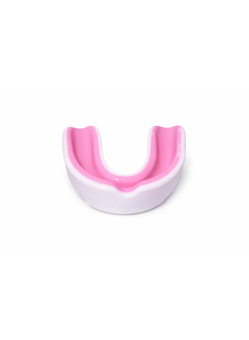 Mouth guard for boxing - Pink & White - Image 1
